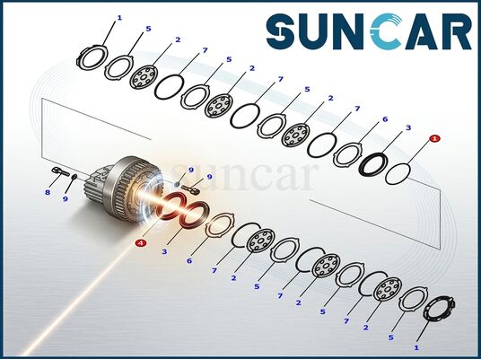 يشتري طقم سيل مكبس 8J6069+5J8375+8J6070 لـ C.A.T. تصنيع عبر الإنترنت