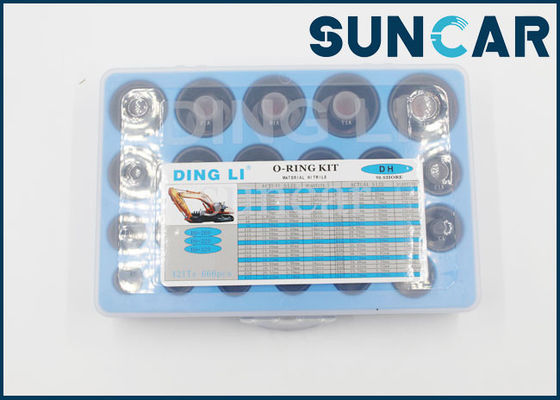 شراء مقاومة الزيت O-Ring Kit Box Seal Kit لقطع غيار حفارة DOOSAN DAEWOO online manufacture