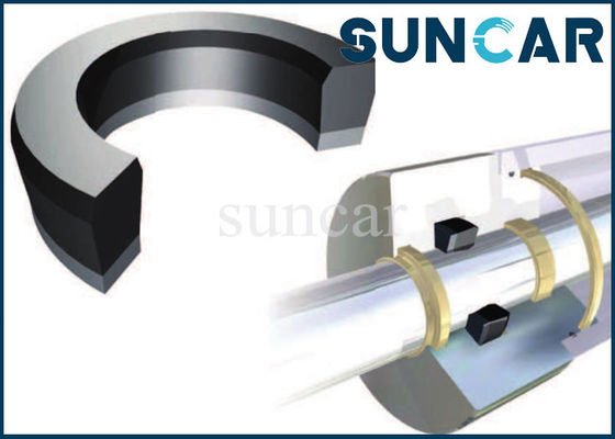 شراء TSE / AI نوع القماش ختم الزيت الحجم القياسي NBR مادة ختم قضيب المكبس الهيدروليكي online manufacture