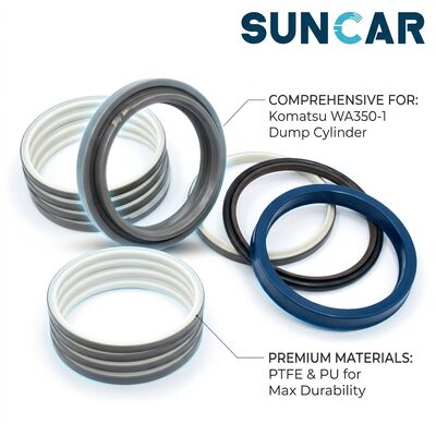 707-01-18083KT 707-01-18082KT 707-01-18180KT Dump Cylinder Seal Kit for Komatsu WA350-1